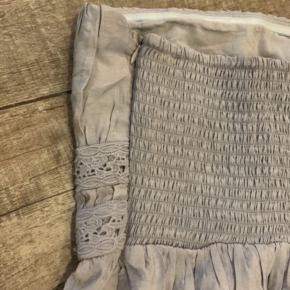 Women's Strapless Mustard Seed Dress - Picture 6 of 6